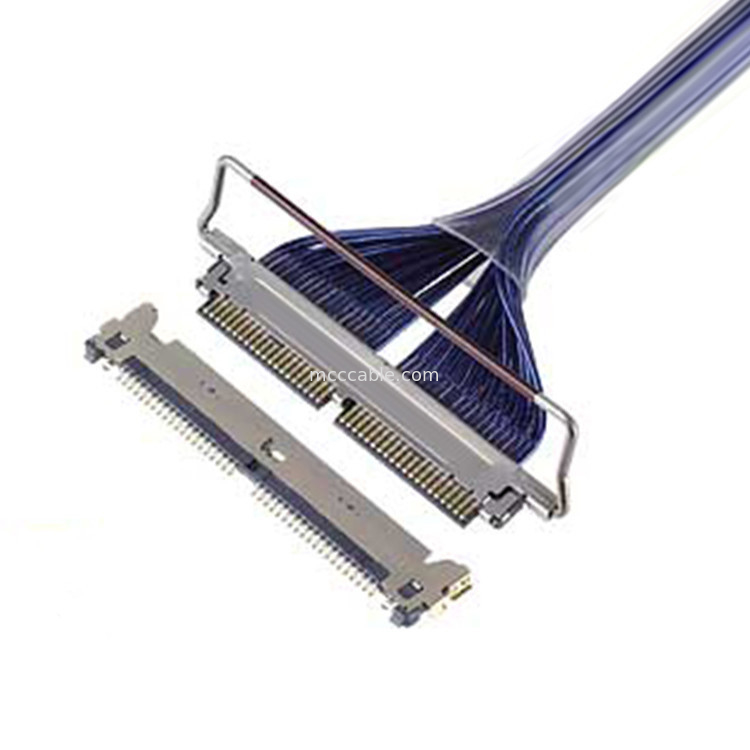 كابل ميكرو كواكسيال Edp Flex كابل 0.4mm pitch 20728 20777 3298 3300 20729