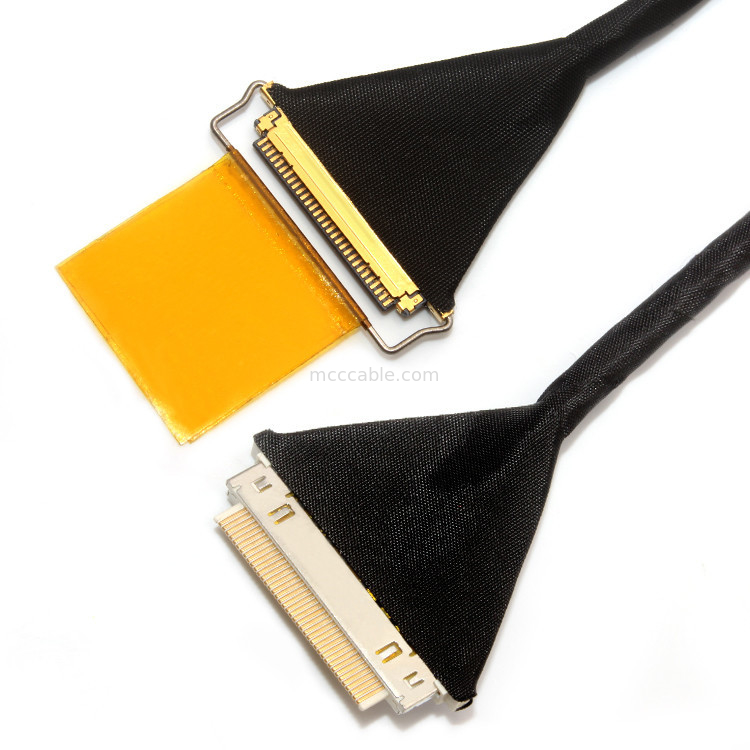 كابل Lvds edp كابل LCD Aces 50204 030 إلى 20453-230t 30 دبوس 0.4mm مجموعة كابل LVDS