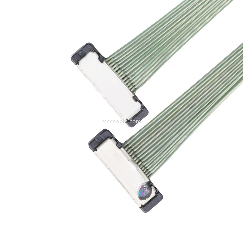 SS 20380-R20T-06 قابس الوعاء موصل كابل متحد المحور الصغير lvds كبل موصل 20 دبوس