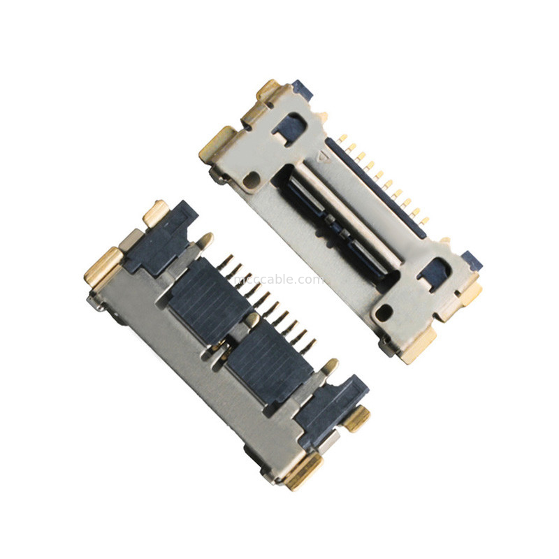 20633 سلسلة 20Gbps/ Lane 20525-210E-02 ميكرو كواكسيال رابط 0.4mm Pitch Plate نهاية المقاعد