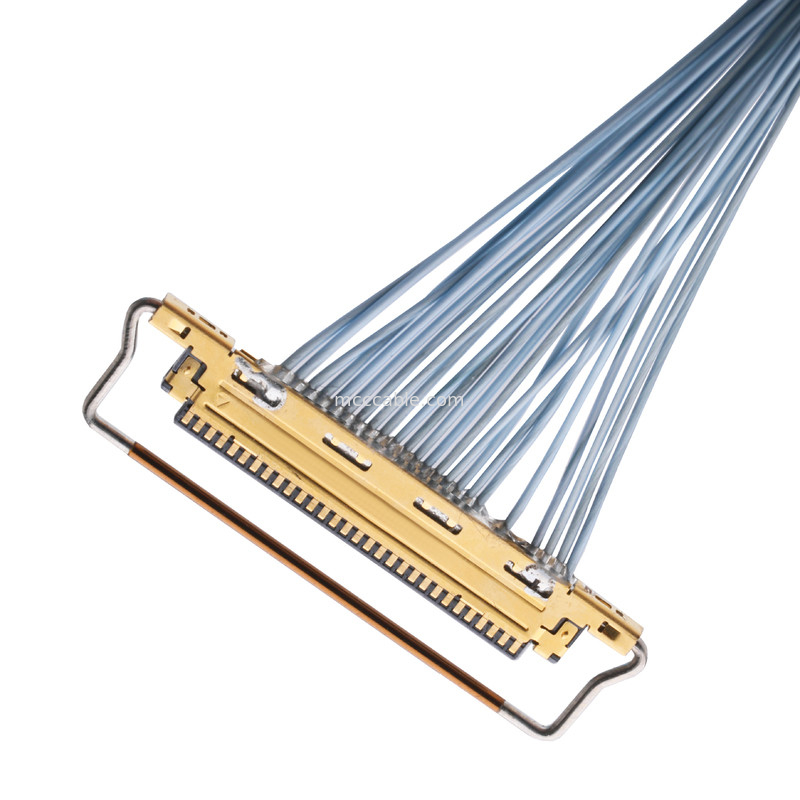 موصل IDC للكابلات المحورية الدقيقة فائقة النحافة KEL SSL20-40SB TO SSL20-40SB