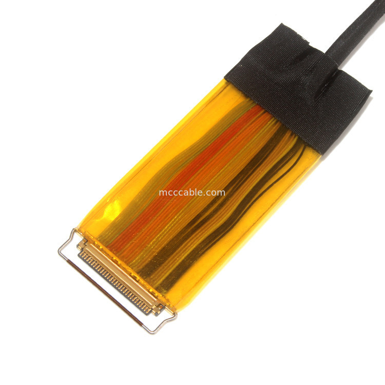 50AWG 0.5 مم الملعب Lvds Edp Cable  30 Pin 20454-030t Jae Fi-D44c2-E