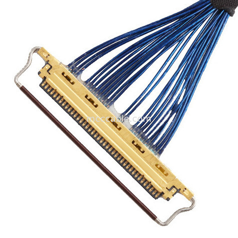 44AWG SGC LVDS EDP Cable  0.5mm Pitch 20453-330t-13 إلى 20453-340t-13