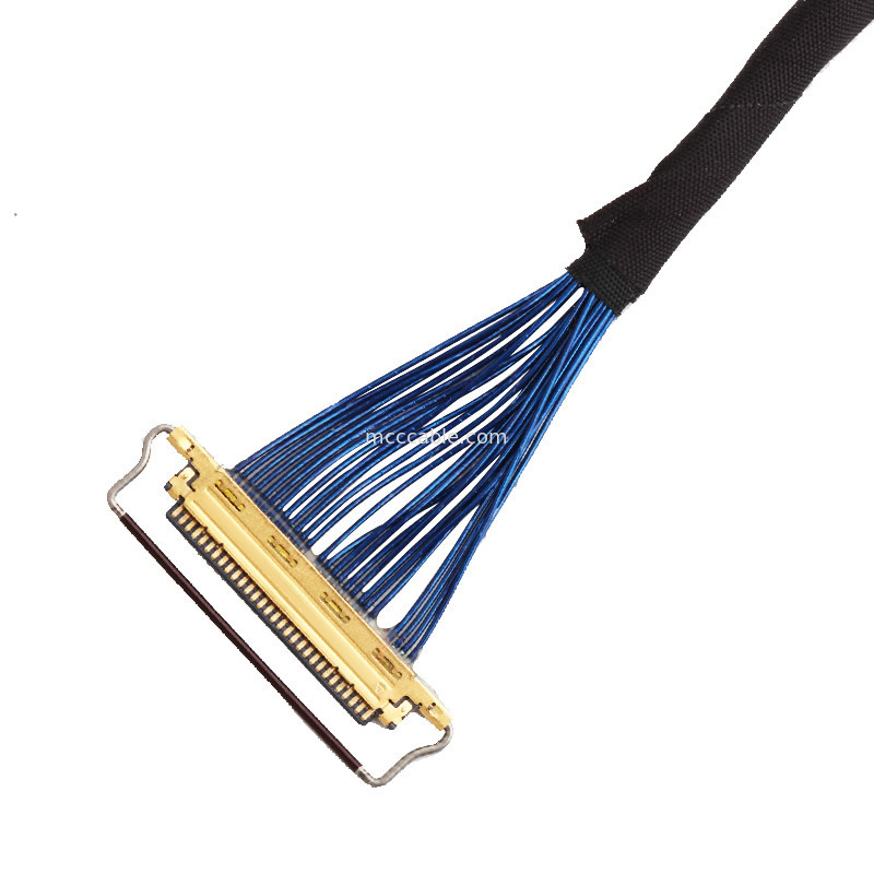 44AWG SGC LVDS EDP Cable  0.5mm Pitch 20453-330t-13 إلى 20453-340t-13
