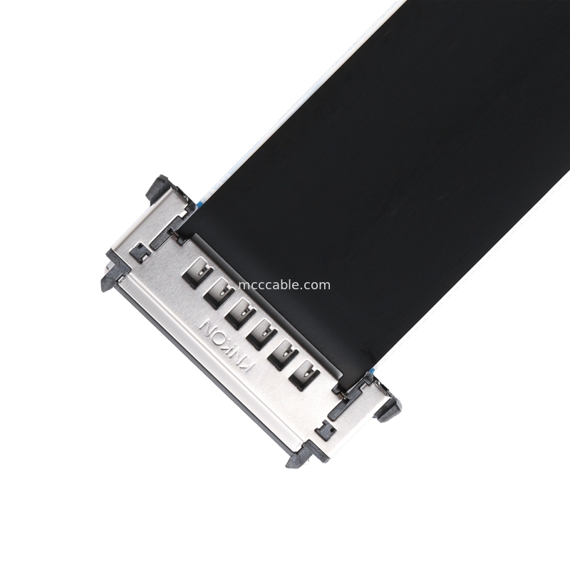 كابل LVDS EDP كابل LCD FFC FPC FI-RE51HL CONN رابط كابل محوري OEM / ODM