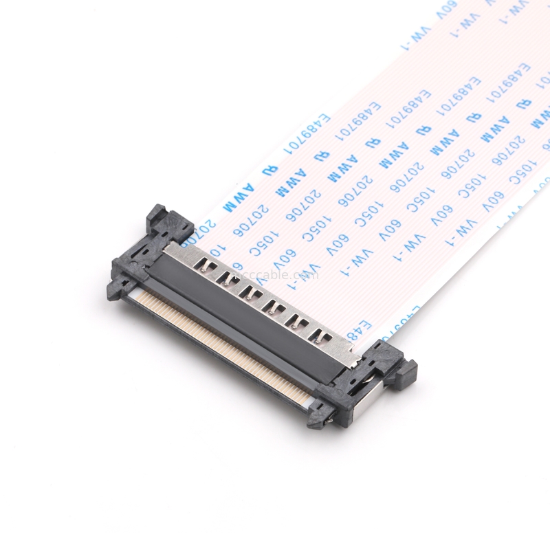 كابل LVDS EDP كابل LCD FFC FPC FI-RE51HL CONN رابط كابل محوري OEM / ODM