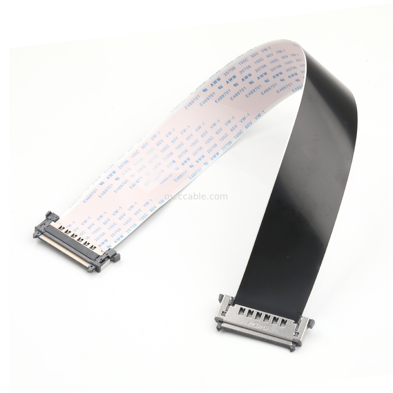 كابل LVDS EDP كابل LCD FFC FPC FI-RE51HL CONN رابط كابل محوري OEM / ODM