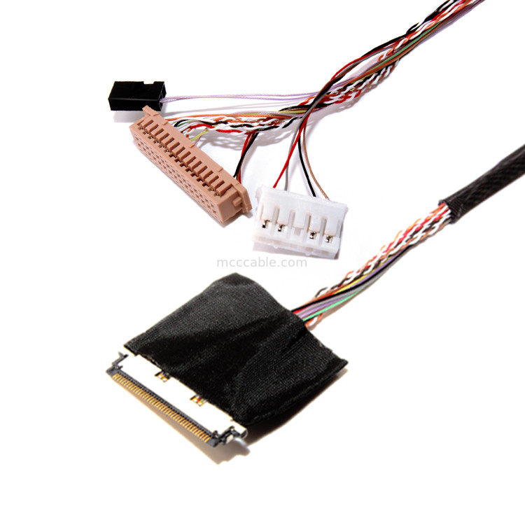 30 دبوس كابل Lcd Lvds 20345 040t كابل Lvds إلى Edp
