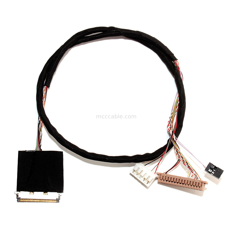 30 دبوس كابل Lcd Lvds 20345 040t كابل Lvds إلى Edp