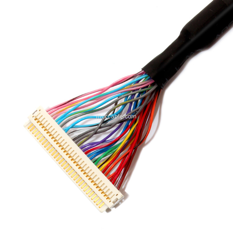 تمديد الجمعية كابل  30PIN LVDS ، Df19-30s إلى Df19-30s سلك منفصل Lvds كابل