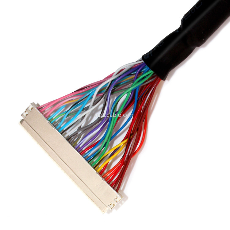 تمديد الجمعية كابل  30PIN LVDS ، Df19-30s إلى Df19-30s سلك منفصل Lvds كابل
