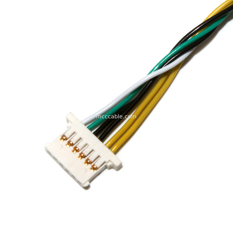 JST PHR-6 2.0MM 6 PIN إلى MOLEX 51146-0600 1.25MM 6 PIN سلك تسخير كابل الإضاءة الخلفية LED