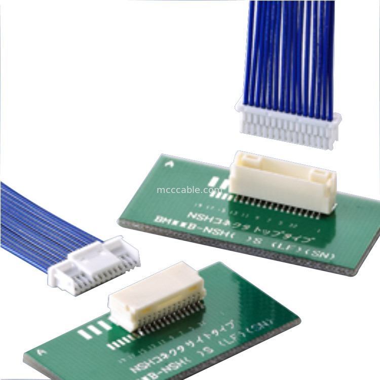 1.0mm الملعب موصل NSH كابل Jst NSHR-15V-S مكون تسخير الأسلاك