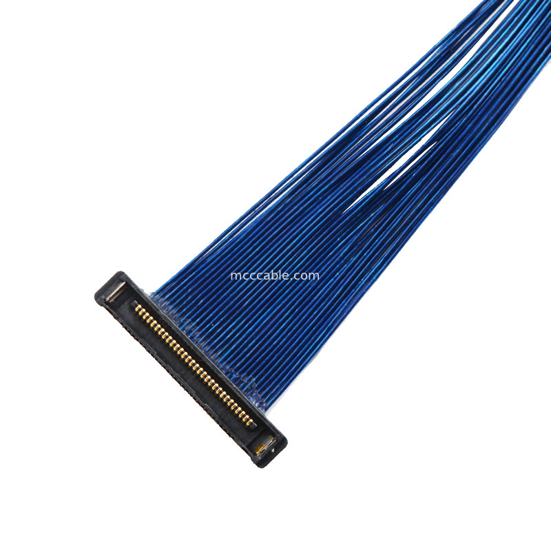 30 دبوس EDP  Micro Coaxial Cable 20380-R30T-06 موصل شاشة lvds