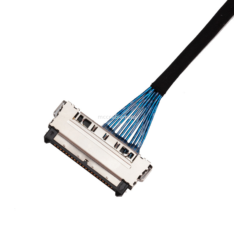 مجموعة كبل 41 دبوس EDP LVDS JAE FI-X 41P إلى  FX15S-41P-0.5SD