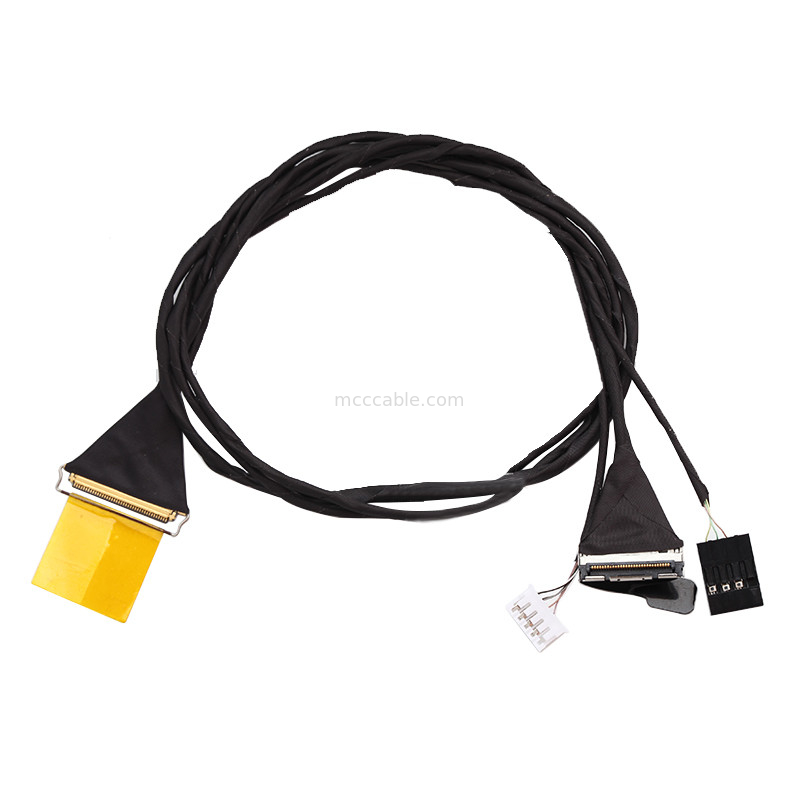 4 دبوس USB 20454-040t Edp كابل Lvds Jst Phr-5 كابل Lvds الضوء الخلفي