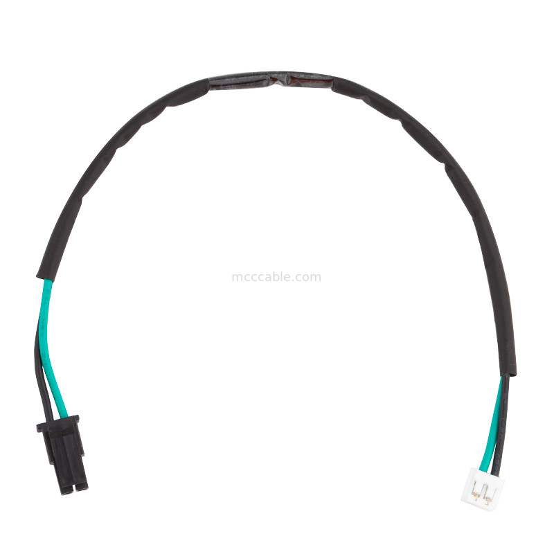 MX3.0 2P Custom Wire Harness Pitch 2.5 JST EHR-2 إلى MOLEX 43645-0200