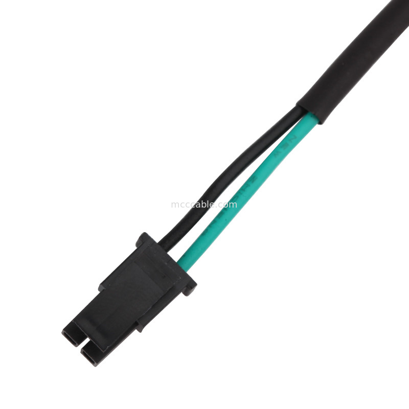 MX3.0 2P Custom Wire Harness Pitch 2.5 JST EHR-2 إلى MOLEX 43645-0200