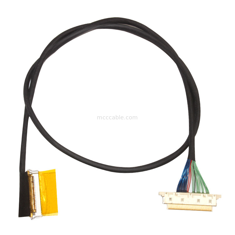 ACES 50204-040 MCC LVDS Wire Assembly ISO13485 لشاشة LCD الطبية