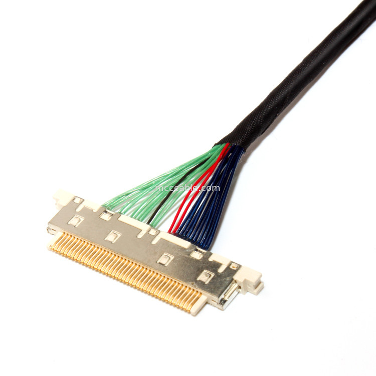 ACES 50204-040 MCC LVDS Wire Assembly ISO13485 لشاشة LCD الطبية
