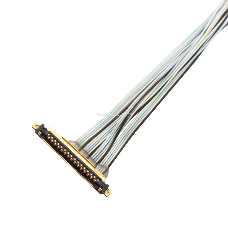 0.25mm الملعب LVDS EDP كابل I  20531-030t-01 20531-040t-01 40 دبوس
