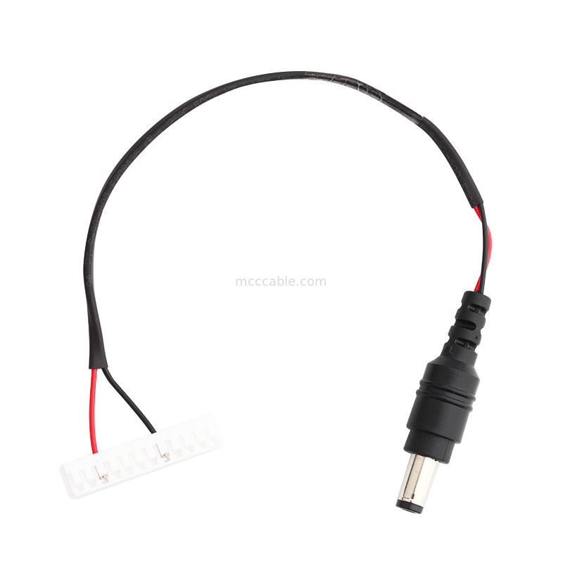 JST EHR-12 DC التوصيل كابل الطاقة LVDS DC PLUG إلى 2.5 درجة lvds كابل موصل 12 دبوس