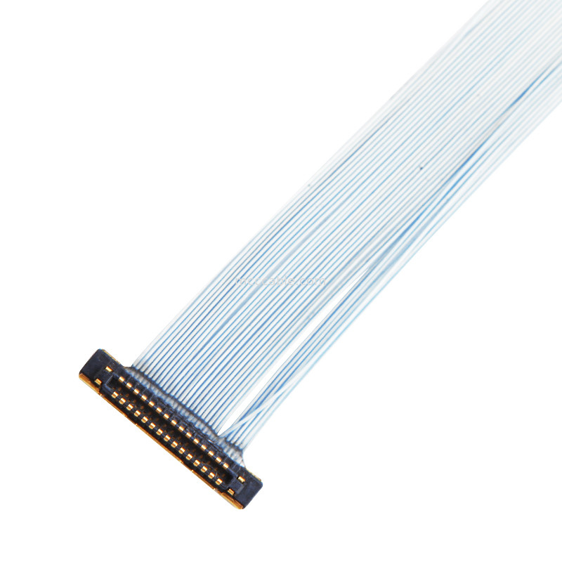 0.25mm الملعب KEL XSLS20-30 مجموعة الكابلات المحورية الصغيرة لكاميرا المراقبة