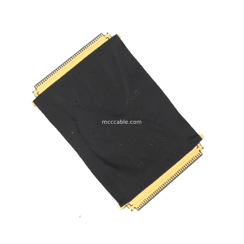 طول 50 مم JAE HD1P040-CSH2 HD1P040MA1 LCD LVDS EDP كبل lvds 40 دبوس كبل موصل
