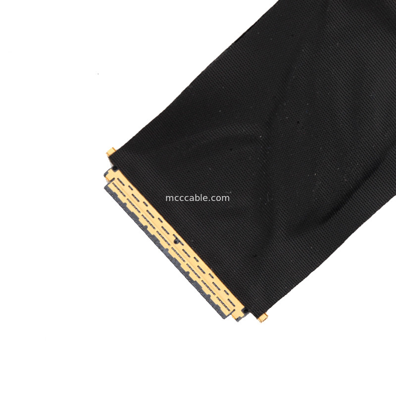 طول 50 مم JAE HD1P040-CSH2 HD1P040MA1 LCD LVDS EDP كبل lvds 40 دبوس كبل موصل