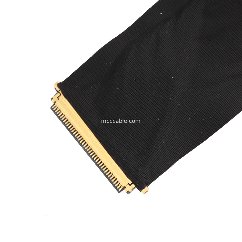 طول 50 مم JAE HD1P040-CSH2 HD1P040MA1 LCD LVDS EDP كبل lvds 40 دبوس كبل موصل