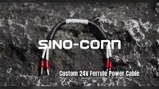 حل تجميع كابلات الطاقة الطويق 24V 18AWG المخصص