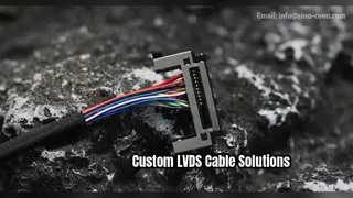 حل تجميع الكابلات FI RE31HL DF19 20P LVDS المخصص
