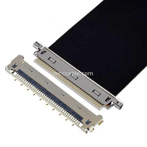 20856-030T-01 0.4mm Pitch 30P الكابل المكافئ المجهري التجميع الكابل الاتصال الاتجاه الأفقي