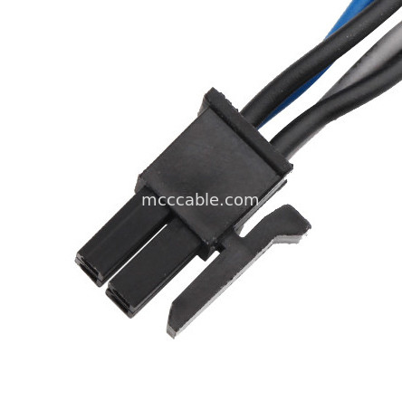 TE 2-520129-2 إلى Molex 0430250408 Micro Fit 3.0 Receptacle Dual Row Wire Cable Assembly
