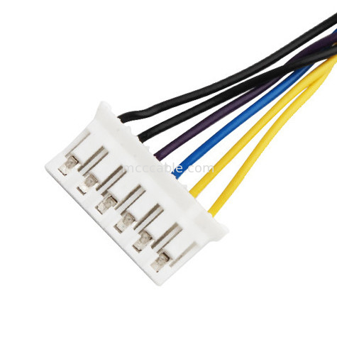 9 Pin Wire Harness Assembly Df14-9s-1.25c إلى Jst 6 Pin Phr-6 26awg