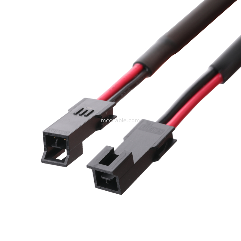 ROHS JT SH1100502A-T-S إلى MOLEX 2002771102 PITCH 2.5mm 2P Nano-Fit Plug Housing 18-22AWG OEM / ODM