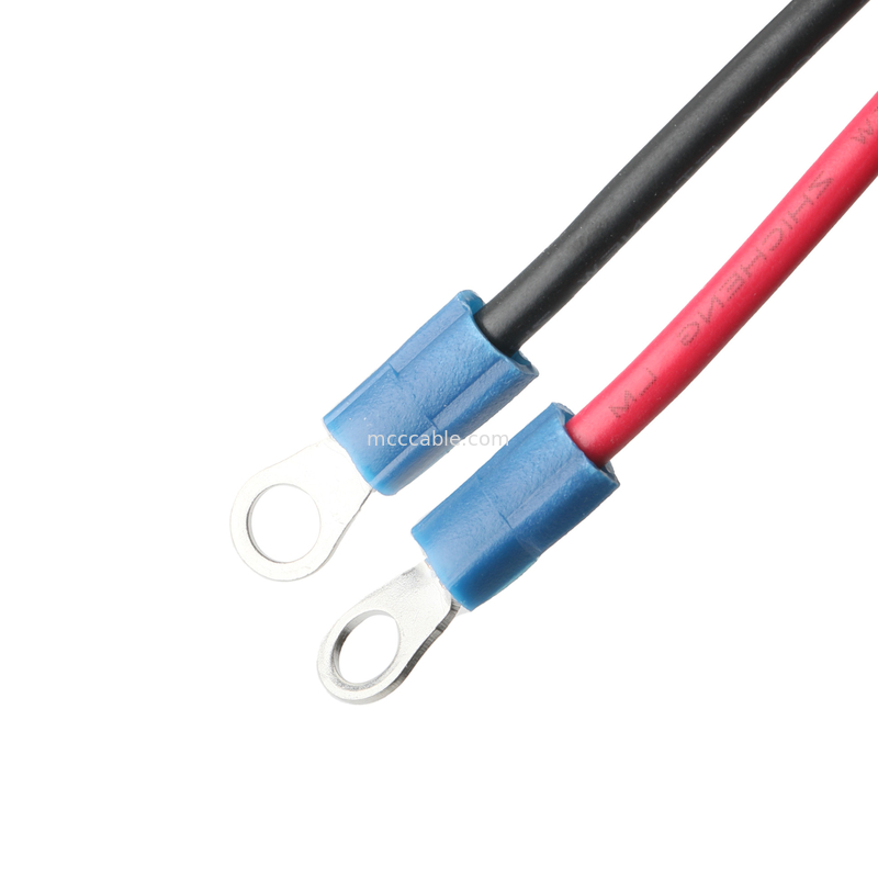 رابط MOLEX 1716920202 Megg-Fit Plug مساحة السقف 5.7mm 1 * 2P إلى TE Plug DT04-2P و KT RVL2-4 OEM / ODM