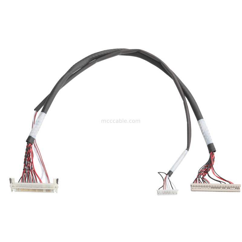 تطبيقات السيارات JAE FI-X30HL 30P إلى DF14-30P و MOLEX 51021-1200 12Pin وصلات الكابلات المشتركة OEM / ODM