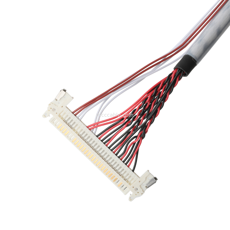 تطبيقات السيارات JAE FI-X30HL 30P إلى DF14-30P و MOLEX 51021-1200 12Pin وصلات الكابلات المشتركة OEM / ODM