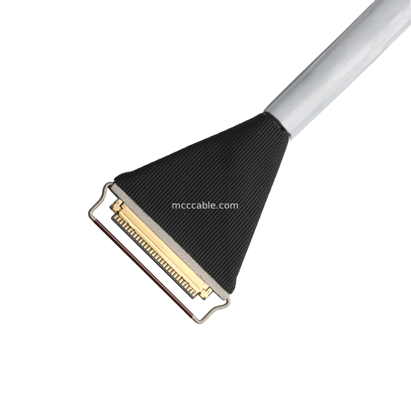 مجموعة الكابلات الميكرو كواكسيال 20453-230T إلى DF14-30P و JST EH-7P 30P 0.5mm Pitch OEM / ODM