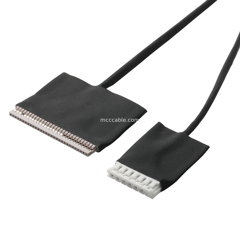 مجموعة الكابلات الميكرو كواكسيال 20453-230T إلى DF14-30P و JST EH-7P 30P 0.5mm Pitch OEM / ODM
