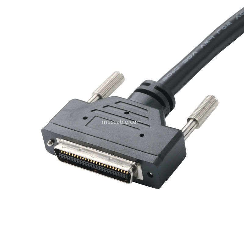 MDR 3M 50P وحدة تحكم CNC كابل إشارة 50 دبوس 2.5M 4M 5M كابل إشارة مخصص كابل نقل إشارة OEM / ODM