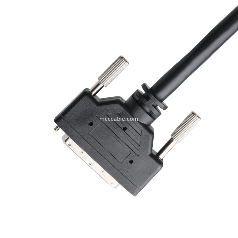 MDR 3M 50P وحدة تحكم CNC كابل إشارة 50 دبوس 2.5M 4M 5M كابل إشارة مخصص كابل نقل إشارة OEM / ODM