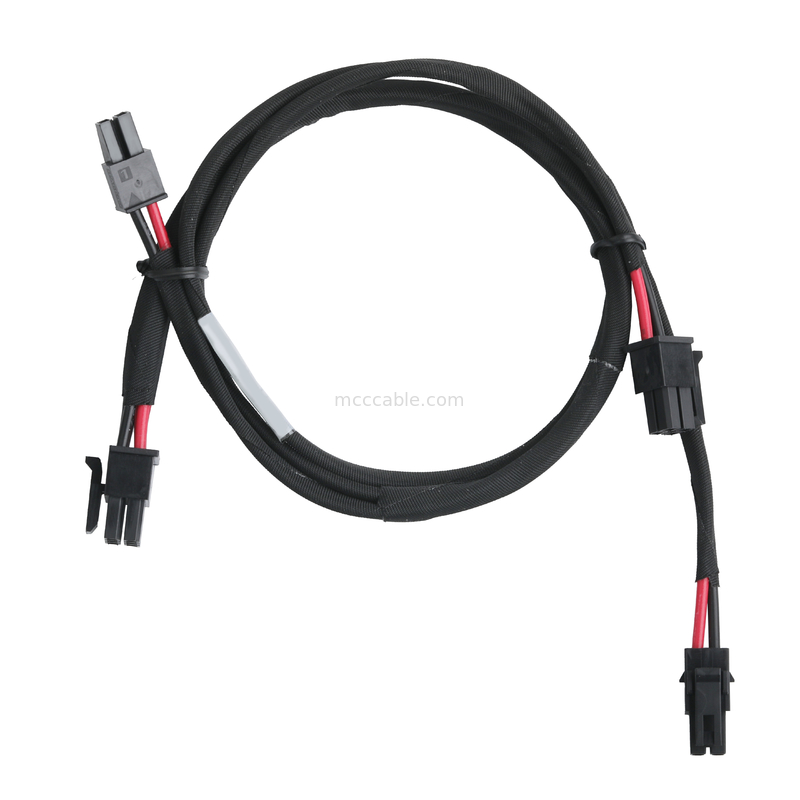 TER MOLEX 430250610 6Pin إلى مجموعات كوكسية مخصصة سلاسل السلك لجهاز الطاقة الكهربائية للسيارات