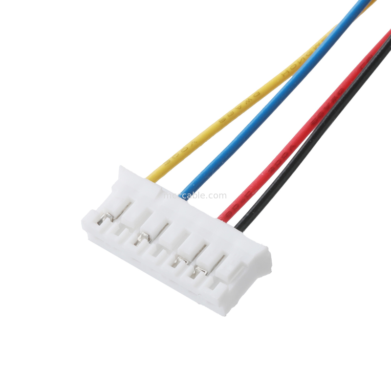 JST PHR-7 مساحة 2.0mm 7pin إلى Molex 51146-0500 1.25mmpitch LVDS كابل التجميع