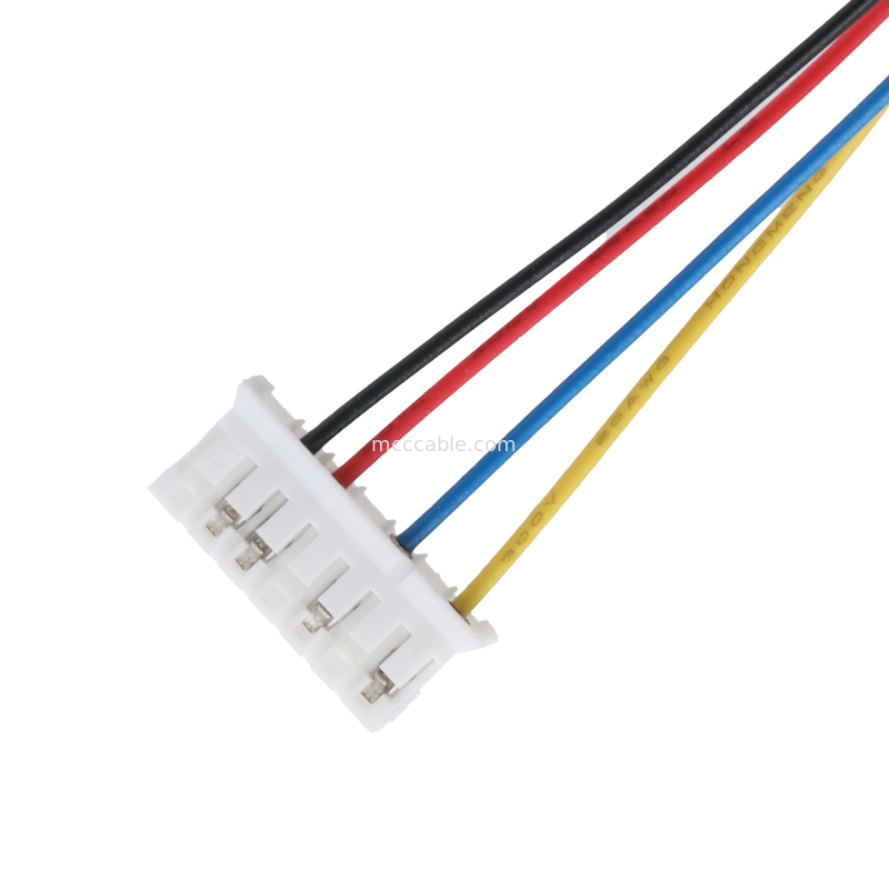 JST PHR-7 مساحة 2.0mm 7pin إلى Molex 51146-0500 1.25mmpitch LVDS كابل التجميع