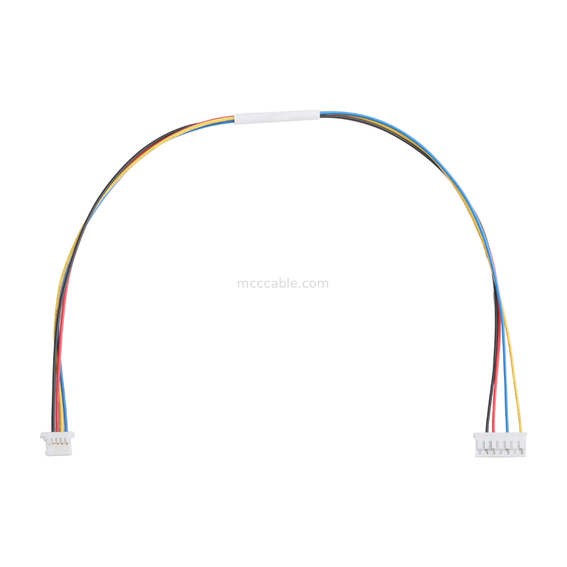 JST PHR-7 مساحة 2.0mm 7pin إلى Molex 51146-0500 1.25mmpitch LVDS كابل التجميع
