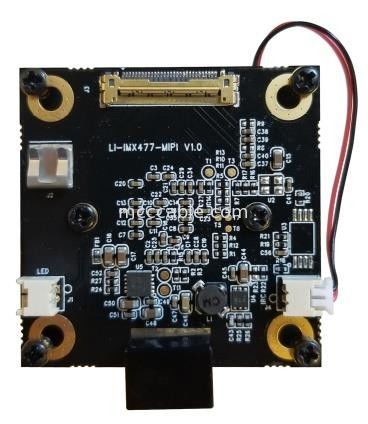 ميكرو كوكس LI-JXAV-MIPI-ADPT-6CAM إلى LI-IMX290-MIPI-M12 FAW-1233-03 كابل Nvidia Camera Board و Design Camera Connecto