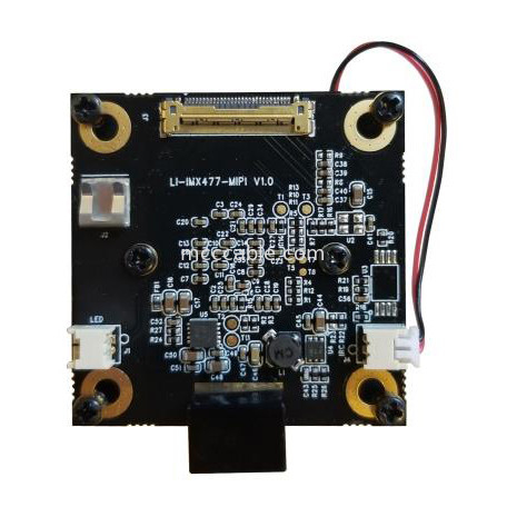لوحة الكاميرا Micro Coax LI-JXAV-MIPI-ADPT-4CAM ومكونات الكاميرا FAW-1233-02 كابل OEM / ODM