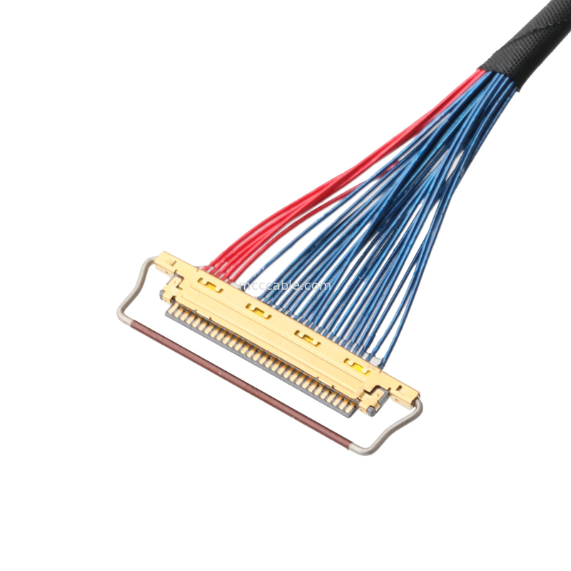 كابل LVDS رابط ميكرو كواكسيال 20453-230T-03 إلى FI-RE51CL 51Pفي 0.5mm pitch